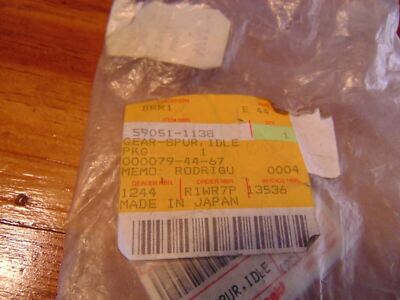 Kawasaki 90-04 ZX600 Starter Idler Gear OEM 59051-1138 | eBay
