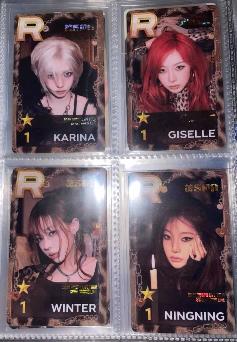 AESPA OFFICIAL SMTOWN SUPERSTAR 2025 LIVE TOUR SYNK PHOTOCARD | eBay