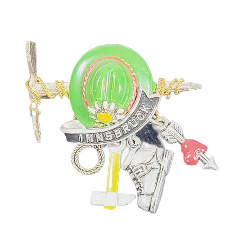 Cadoro Vintage Brooch 1970s Costume Jewelry Neiman Saks Museum