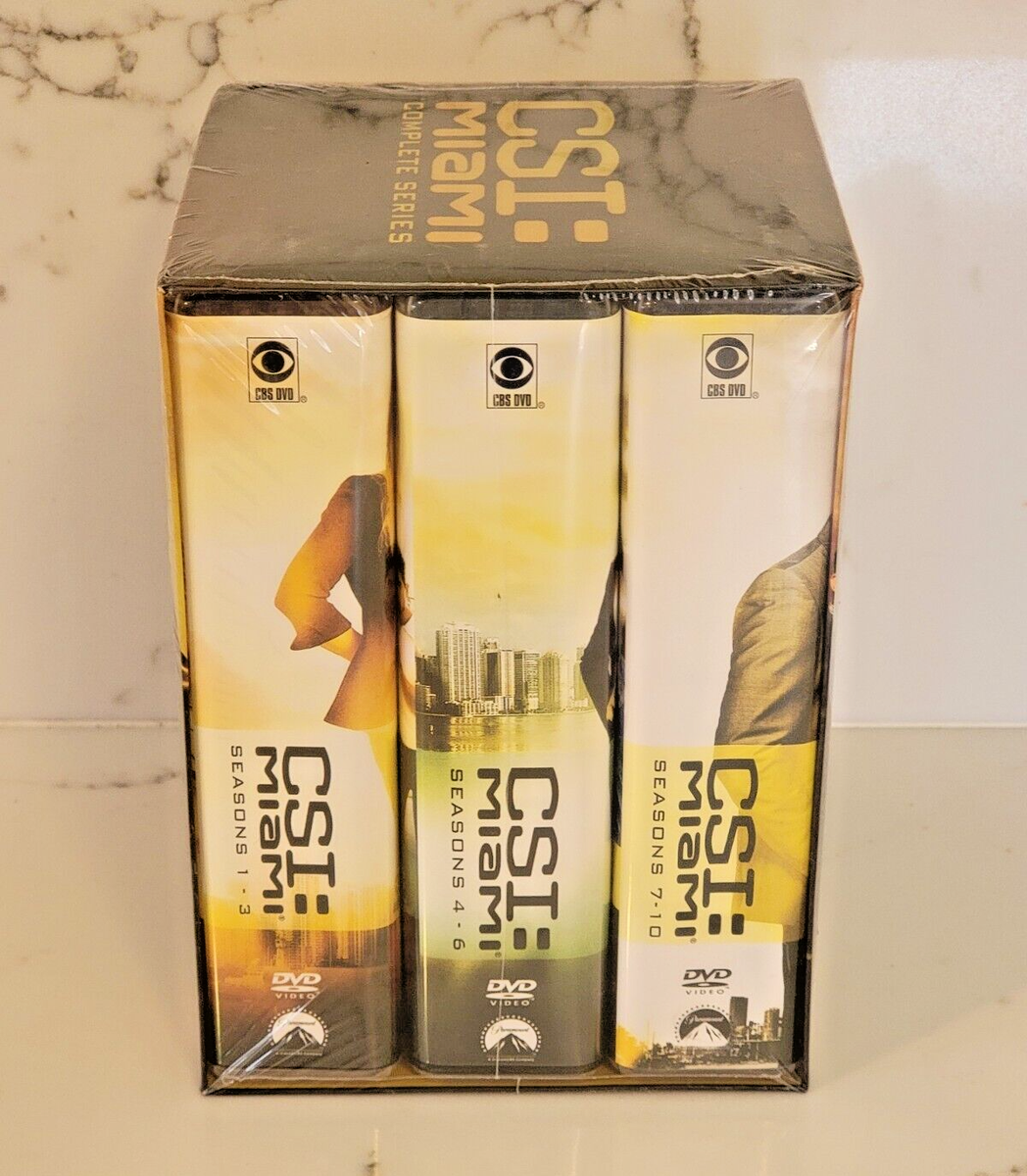 CSI Miami: The Complete Series Seasons 1-10 ( DVD 65-Disc BOX SET