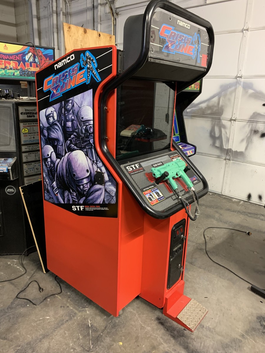 CRISIS ZONE ARCADE MACHINE by NAMCO | eBay
