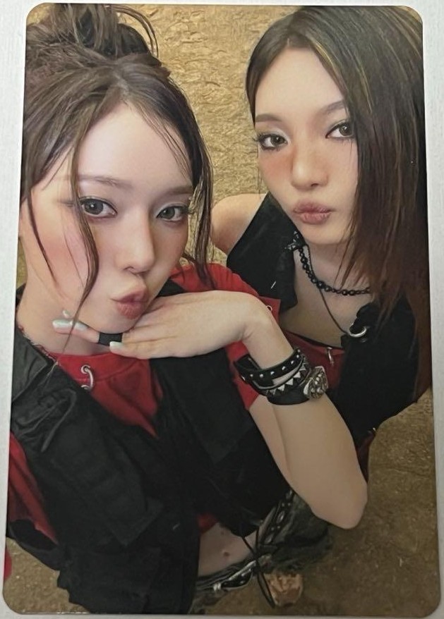 aespa Dirty Work Dirty Japan Crew Ring Ver. Official Photocard