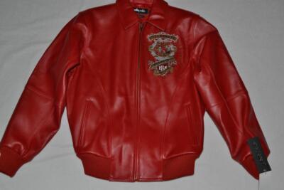 Pelle Pelle Men's LEATHER Jacket RED 45TH ANNIVERSARY All SIzes
