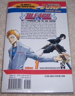 Bleach, Vol. 1 Tite Kubo pb Shonen Jump Graphic Novel