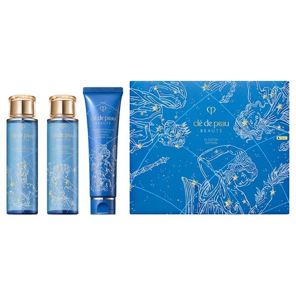 Cle de Peau Beaute Cleansing Trio Set 2022 - Cleansing Oil, Foam