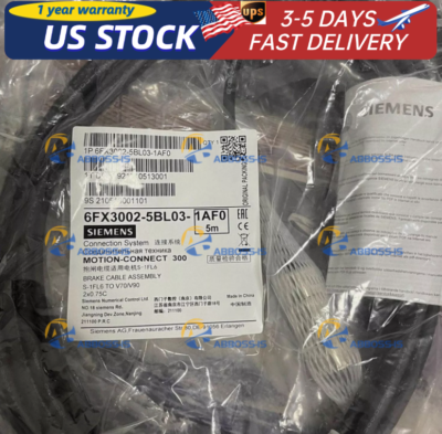 One New SIEMENS 6FX3002-5BL03-1AF0 Cable 6FX3 002-5BL03-1AF0
