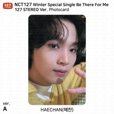 NCT 127 Winter Special Single Be There For Me Official Photocard