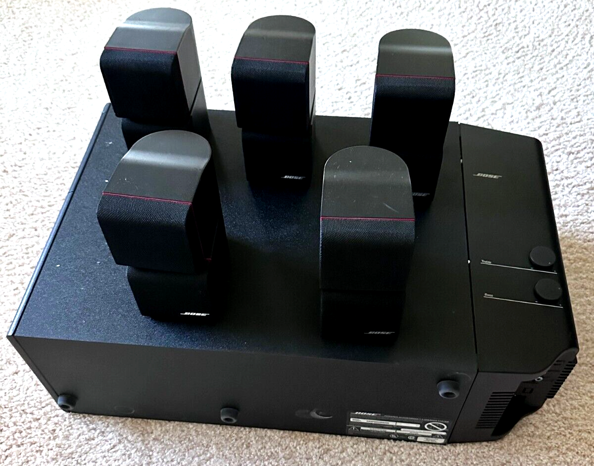 Bose Lifestyle Model 5 Music Center +Double Cube Speakers