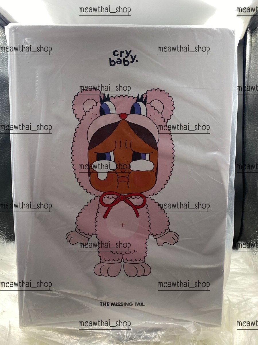 Authentic) Pop Mart Mega Crybaby 400% The Missing Tail Brand New