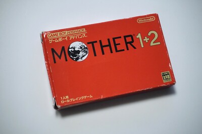 Game Boy Advance Mother Earthbound 1+2 boxed Japan GameBoy GBA