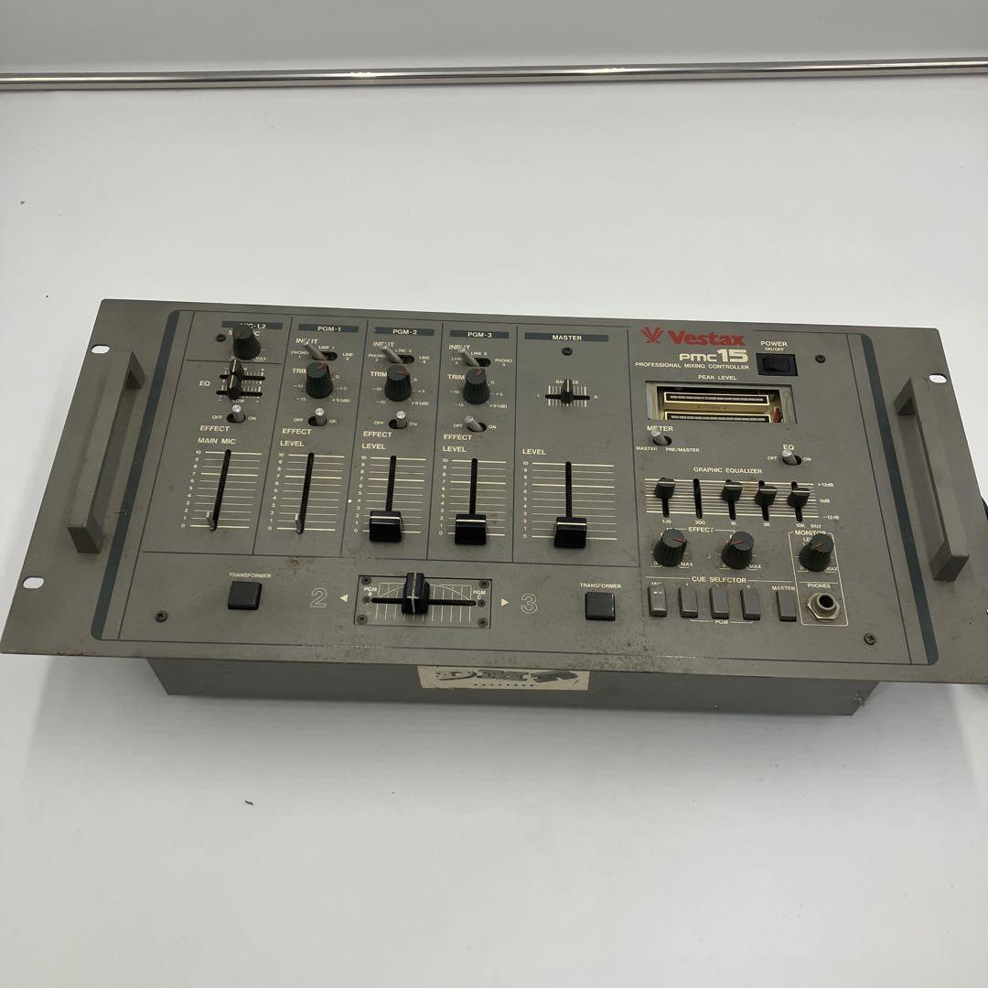 Vestax PMC-15SL DJミキサー 90年代オールドVestax Vestax PMC-15SL DJ