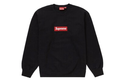 Size Medium - Supreme Box Logo Crewneck FW22 “Black” ✓New And