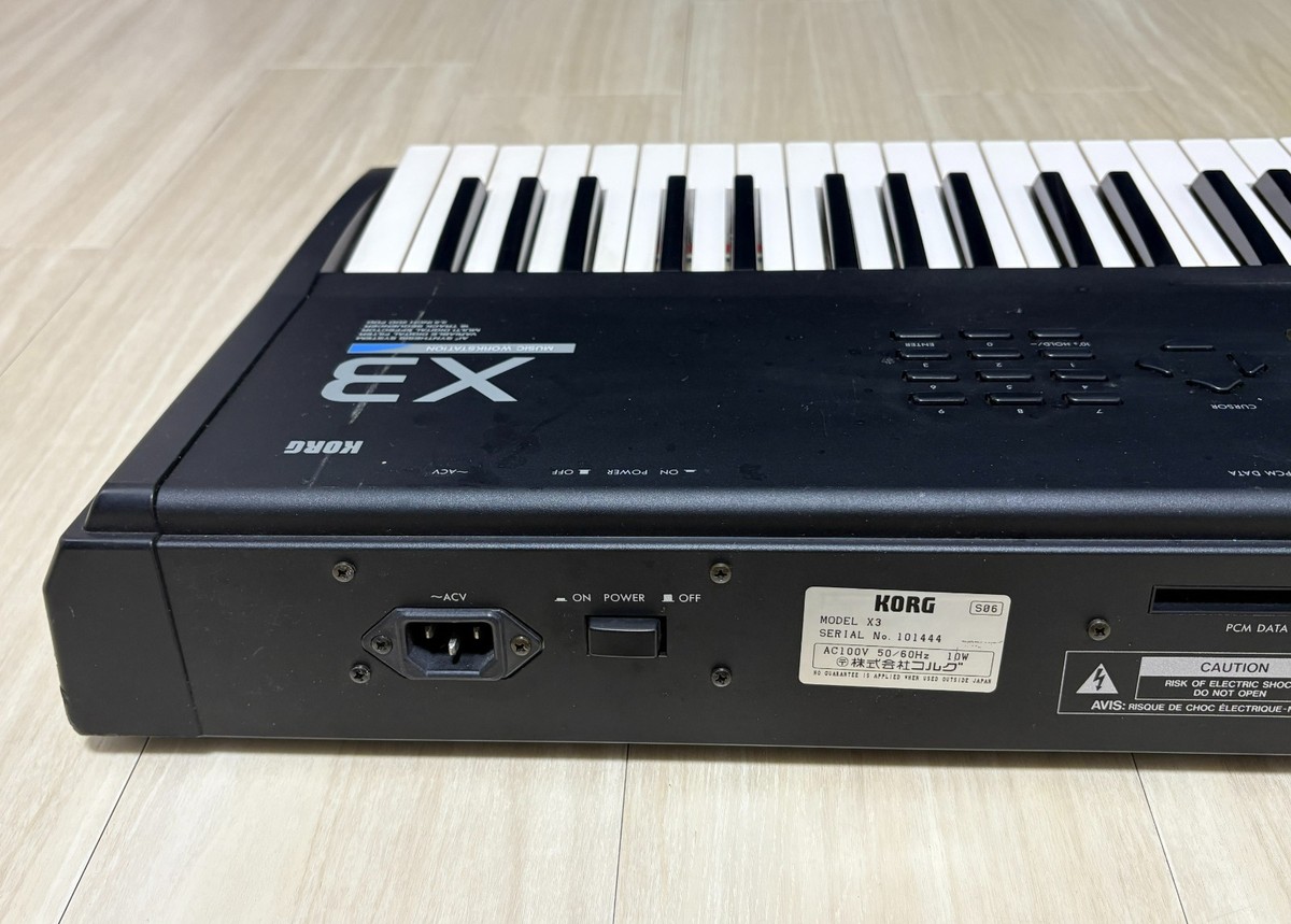 KORG シンセサイザー X3 コルグ キーボード Korg X3 61-Key Keyboard