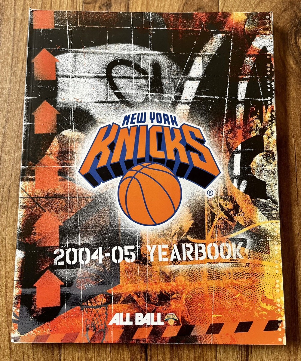 NBA New York Knicks 2004-05 Yearbook Media Guide -Jason Kidd