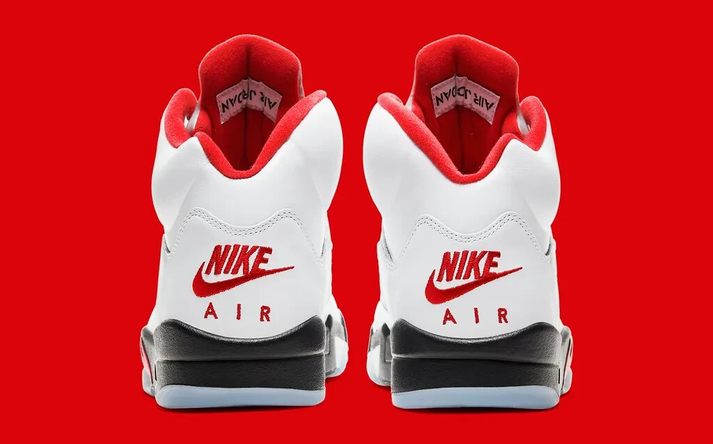 ✓ BRAND NEW DS Air Jordan 5 Retro Fire Red 2020 CT4838-102