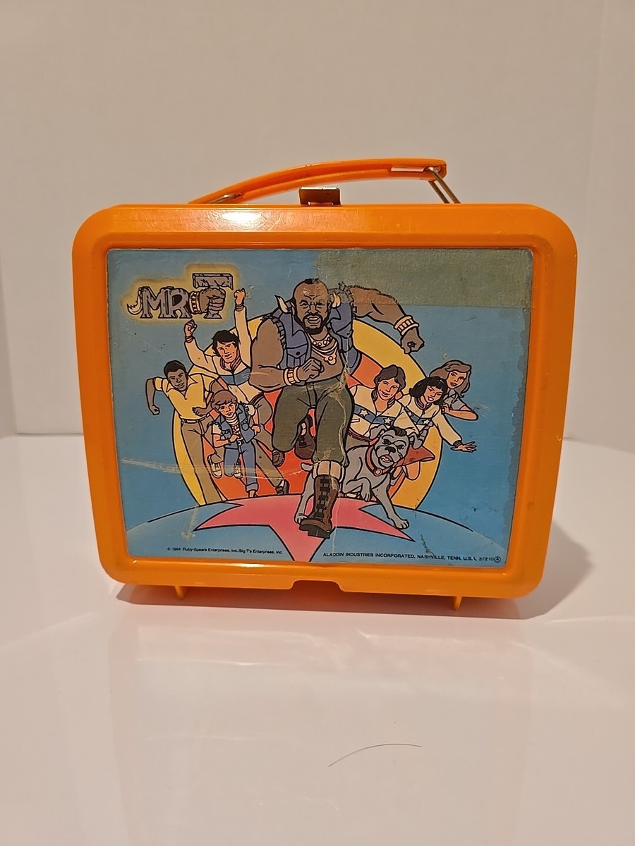 Vintage 1984 Aladdin Mr T Lunch Box With Matching Thermos | eBay