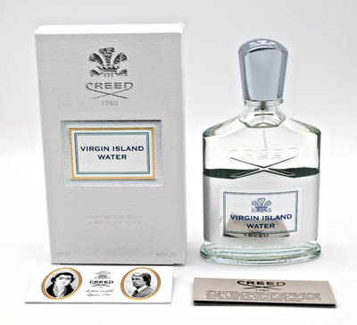 Creed Virgin Island Water 100ml / 3.3 oz F003864 Authentic METAL
