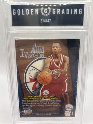 1996-97 Skybox Z Force - Allen Iverson #151 (RC) for sale online
