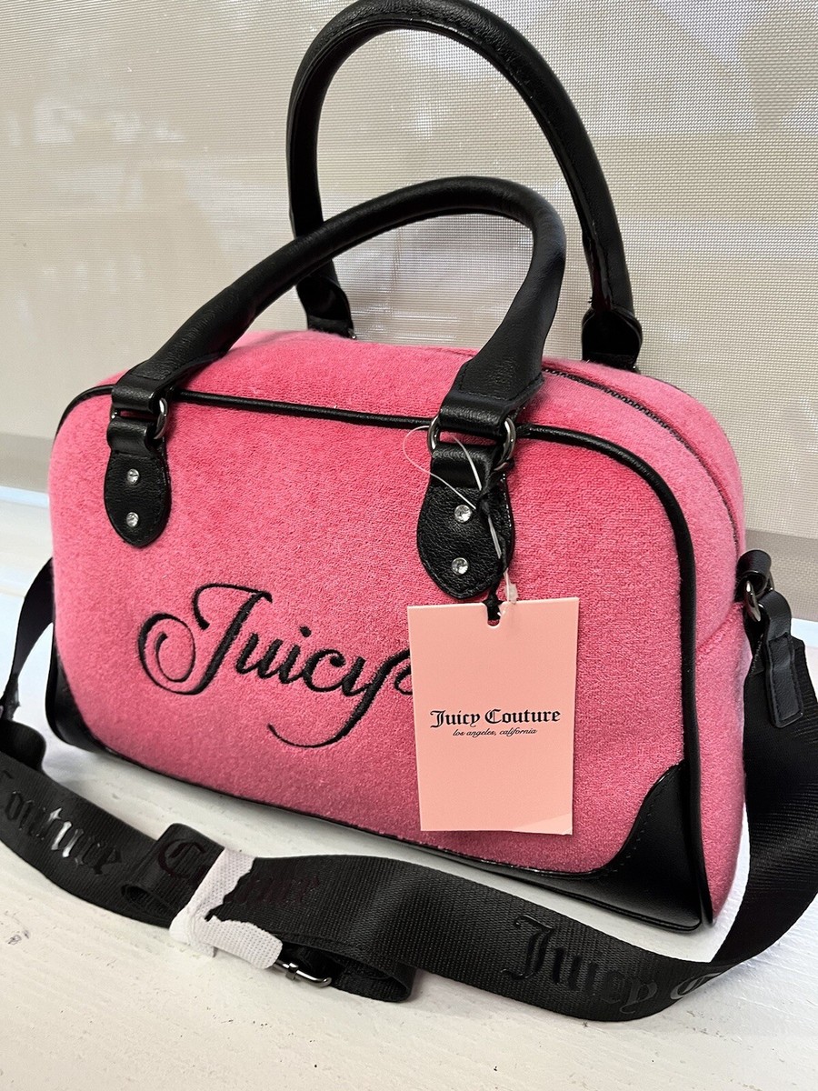 Juicy Couture Pink Flash Bag Rising Star Bowler Bag With Crossbody