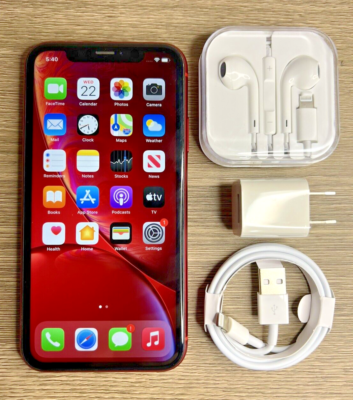 Apple iPhone XR Product Red 64GB Factory Unlocked - Very GOOD