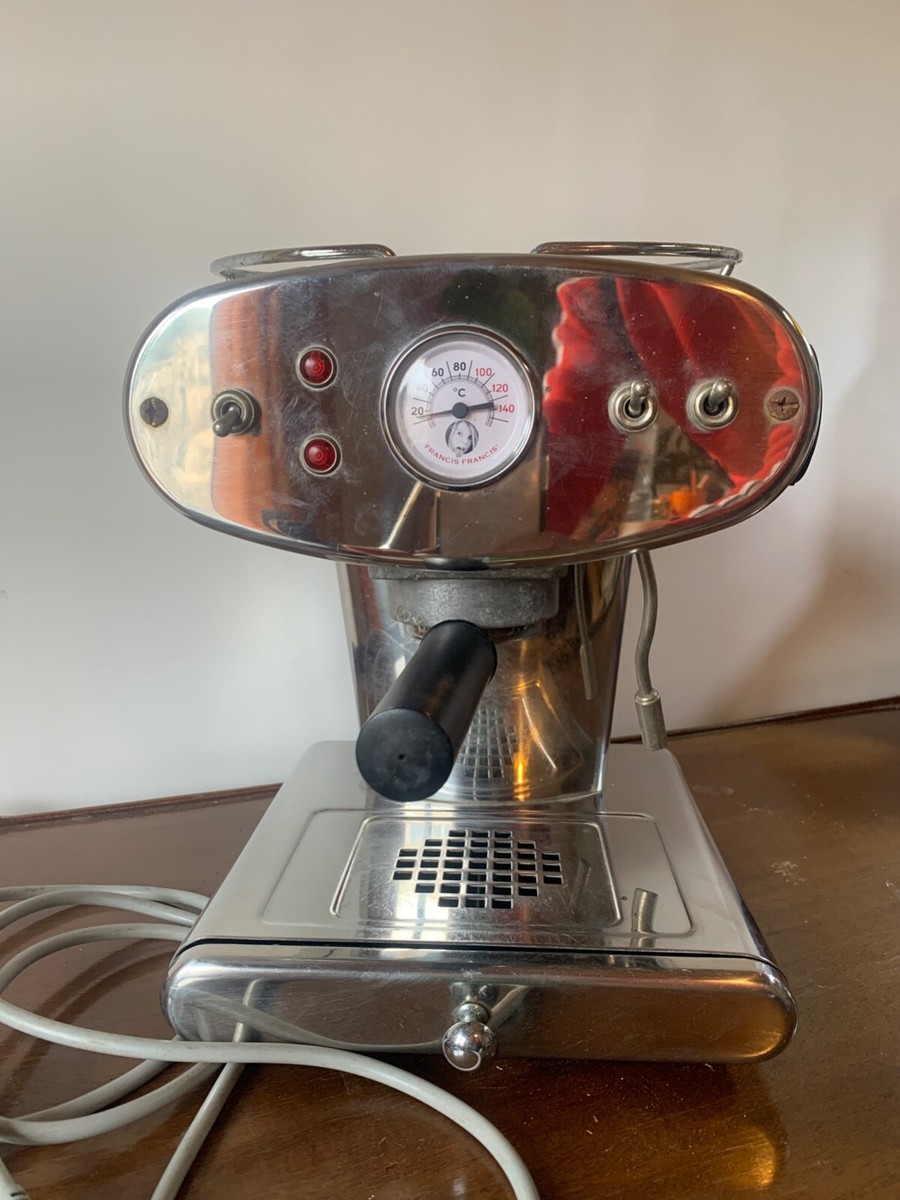 Vintage Retro Francis Francis X1 Espresso Machine by Luca Trazzi