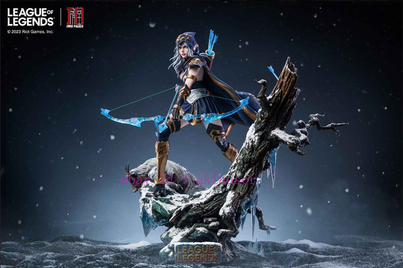 Jimei Palace 1/6 Scale League Of Legends Ice Shooter Ashe Statue