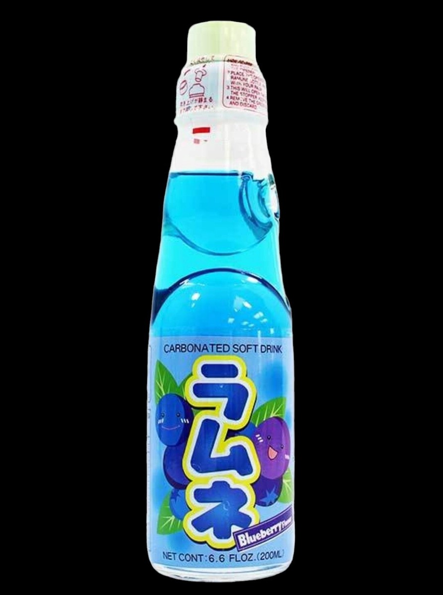 Japanese Ramune Marble Soda Blueberry Flavor 6.6oz | eBay