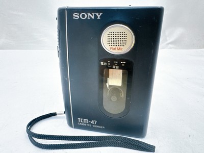Sony TCM-47 Cassette Corder Vintage Portable Recorder Player Japan