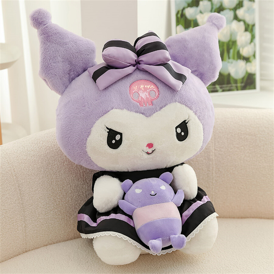 Anime Kuromi Plush Toy Doll Cartoon Large Stuffed Toys Pillow