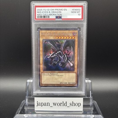 PSA 10 Red-Eyes Black Dragon Nike Worlds Promo NKC1-EN002 Yugioh