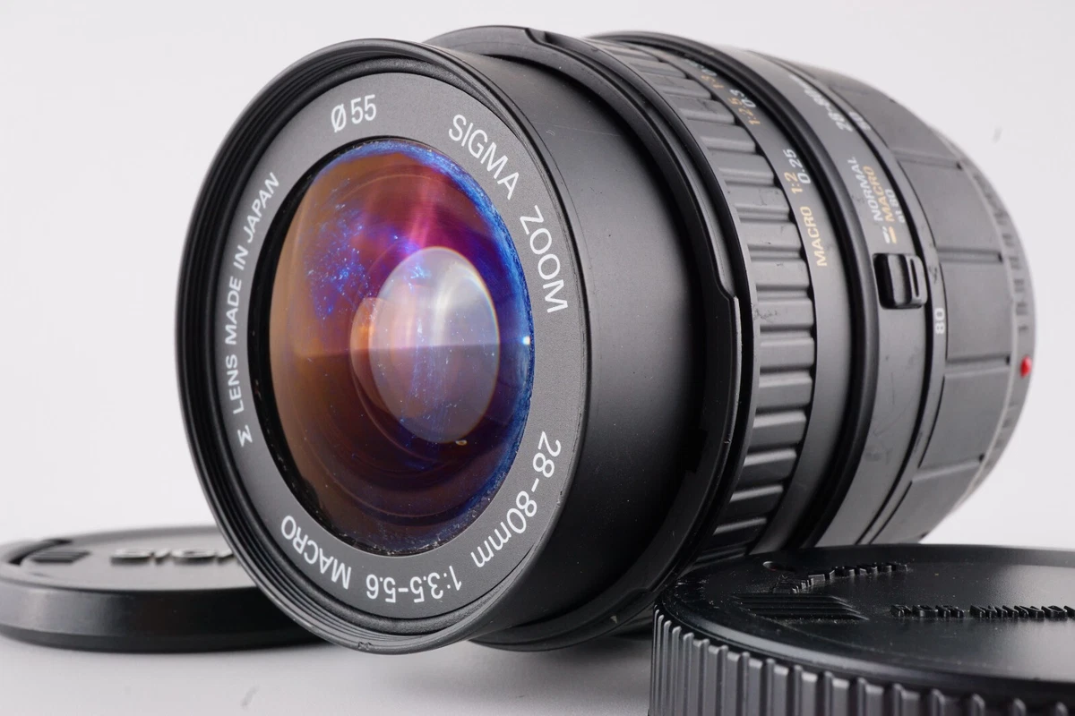 Exc＋5】Sigma AF Zoom 28-80mm D f3.5-5.6 Macro Lens Nikon 