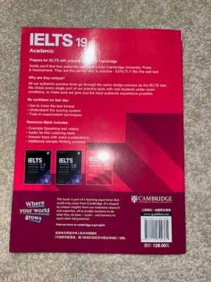 2024 June LATEST BRAND NEW Cambridge IELTS 19 Academic TextBook