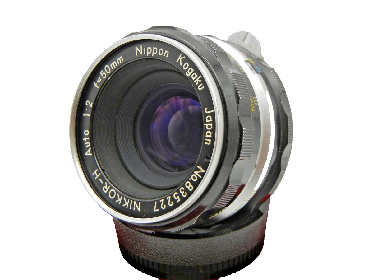 Nikon NIKKOR f/2 Camera Lenses 50mm Focal for sale | eBay