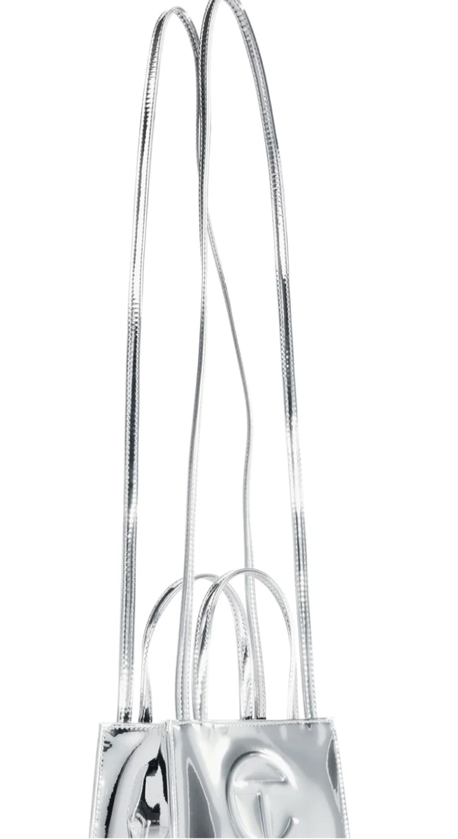 Telfar Small Shopping Bag - Mirror | eBay