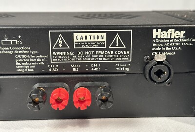 Hafler P1500 Trans•Nova Professional Power Amplifier | eBay