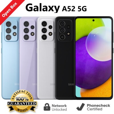 Samsung Galaxy A52 5G A526U 128GB Android (Fully Unlocked) Single