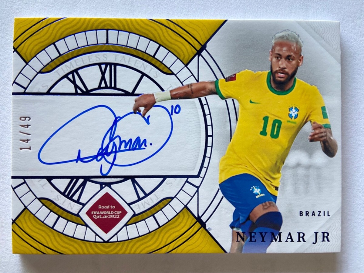 2022 National Treasures Neymar Jr Timeless Talents On Card