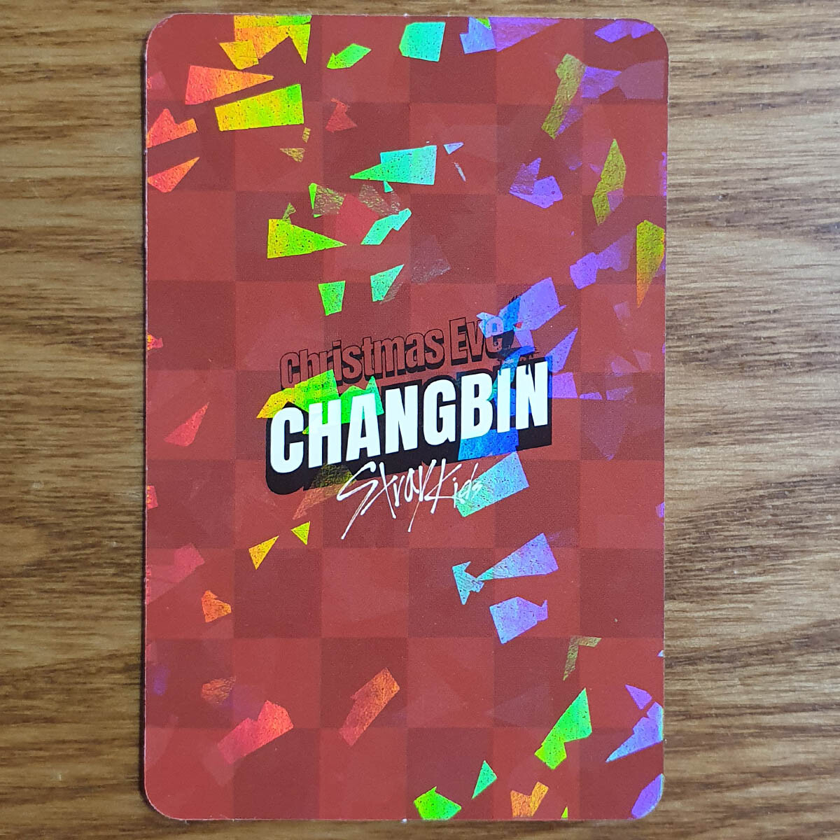 Changbin Official Photocard Stray Kids Holiday Special Single