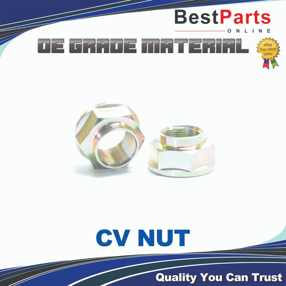 Front CV Axle Nut for Mazda CX-7 2007-2011 Front M24 X 1.5 (2-pack