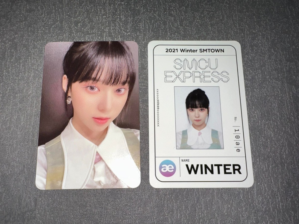 AESPA OFFICIAL SMCU GIRLS SAVAGE MY WORLD DRAMA ALBUM PHOTOCARD