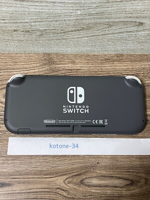 Nintendo Switch Lite Gray Console Near mint from Japan W/ BOX
