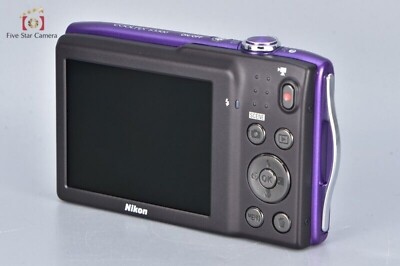 Purple Nikon COOLPIX S3300 Lavender Purple 16 million Pixel