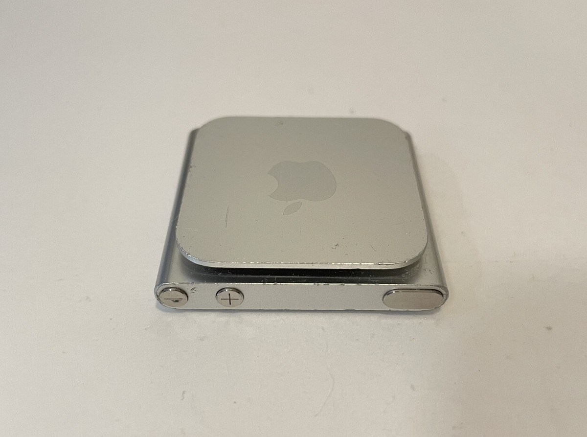 Apple iPod nano 6th Generation Silver (16 GB) Works Great