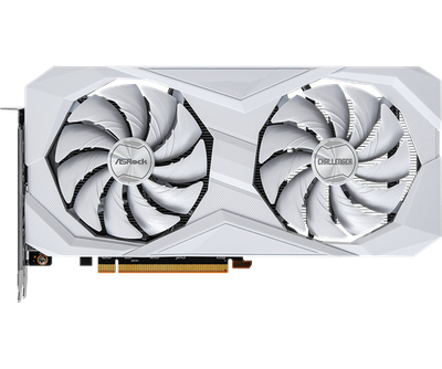 ASRock AMD Radeon RX 6600 Challenger White 8GB Graphics Card GDDR6