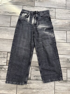 Acne Studios 1989 Ash Black Loose Fit Jeans 29/32 New | eBay