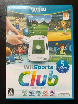 Nintendo Wii U Wii Sports Club Wii U 2014 Japan 4902370521993| eBay