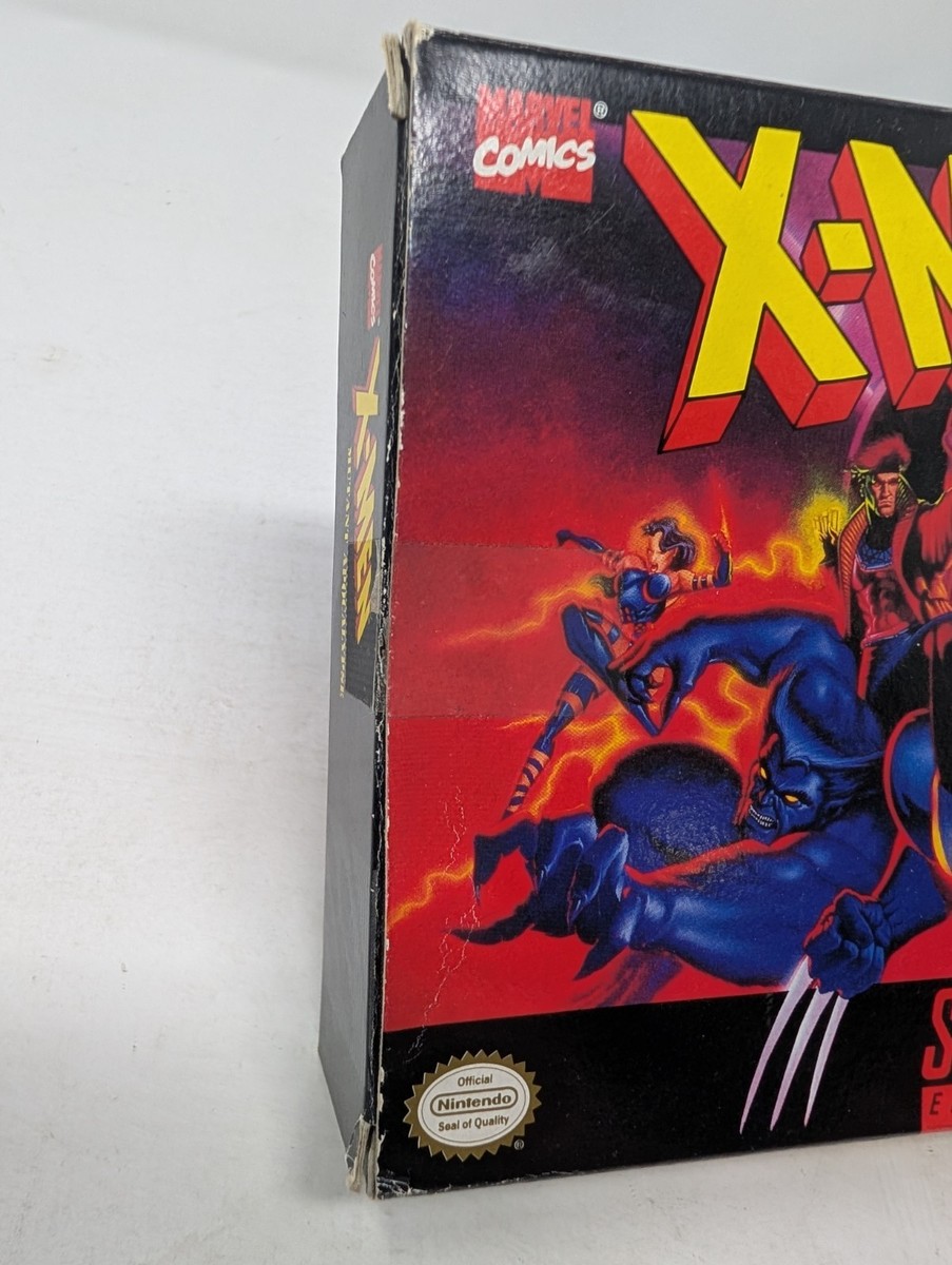 X-Men Mutant Apocalypse Box Super Nintendo SNES NES Original | eBay