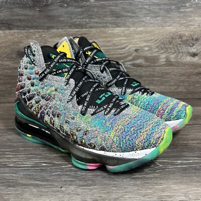 Nike Lebron XVII LJFF 17 I Promise Basketball Shoe Size 6 Mens