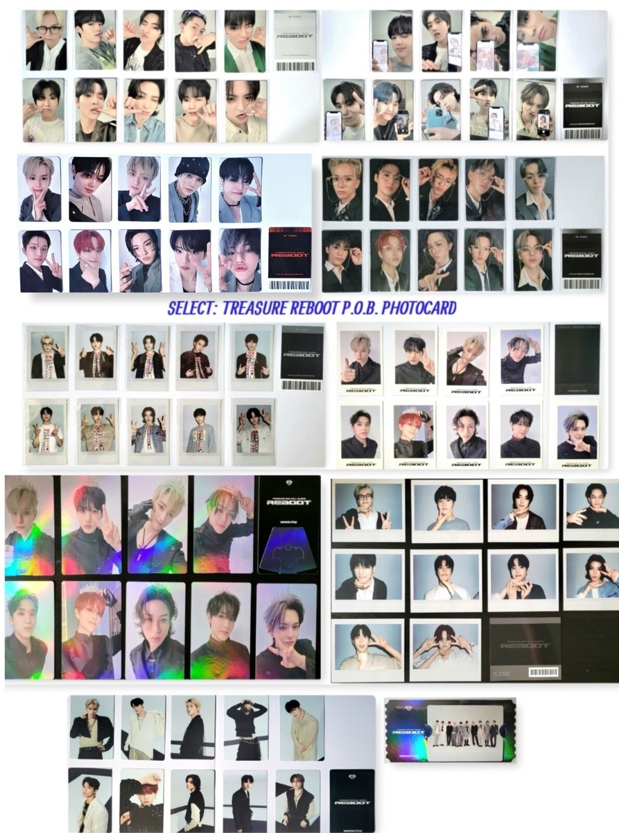 TREASURE REBOOT ヒョンソク トレカ us exclusive TREASURE REBOOT