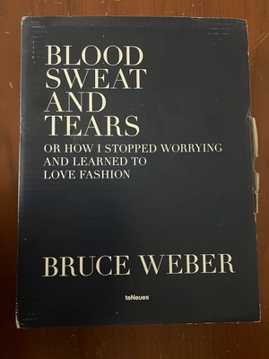 Blood Sweat and Tears | BRUCE WEBER | Photo HC Book & Box | NEW in